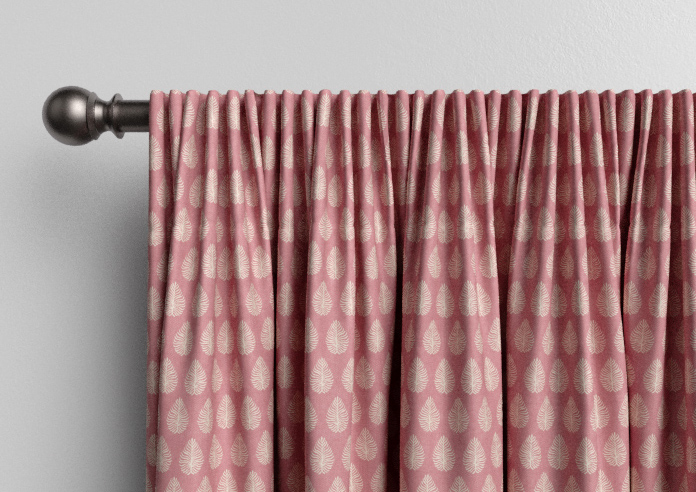 Emily Bond Jaipur, Raspberry - Made to Measure Curtains - Image 9